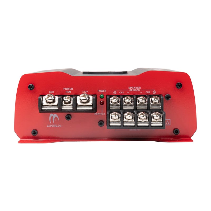 Crunch DR-1325.4D V-Drive 1325W 4-Channel Car Audio Amplifier - Class D, QTD Cooling, LED VU-Meter, Adjustable Crossovers, Multiple Operation Modes - Image 5